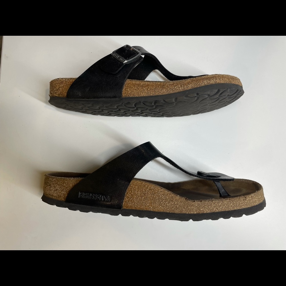 Birkenstock Thongs - Black - Size 10